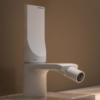 Cмеситель для биде Bossini Apice E89601.045 белый матовый